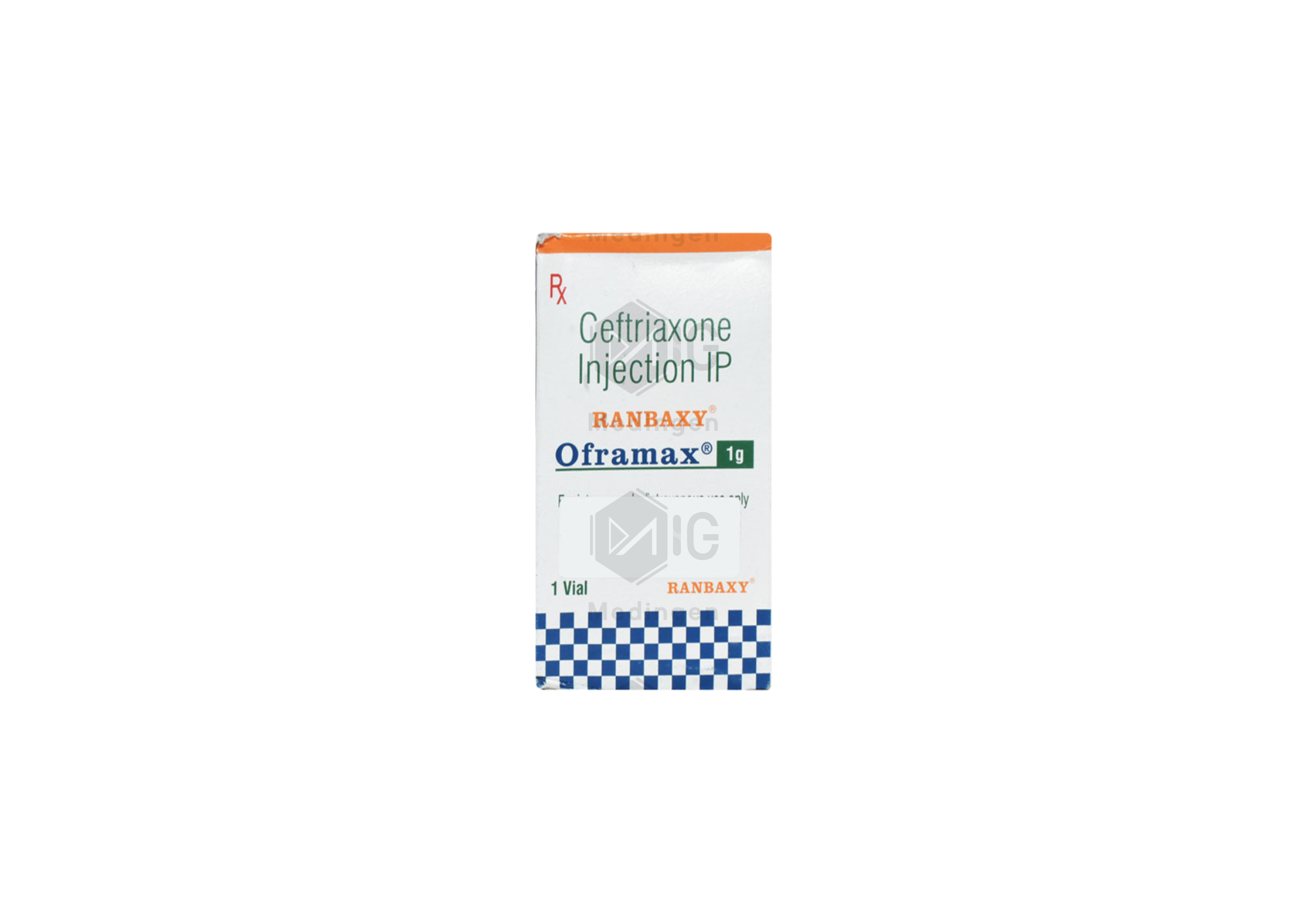 OFRAMAX 1G INJECTION
